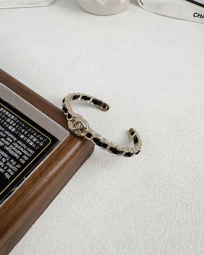 [⭐moonlume]Double C Open Bangle
