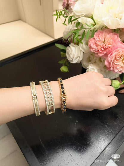 [⭐moonlume]Double C Open Bangle