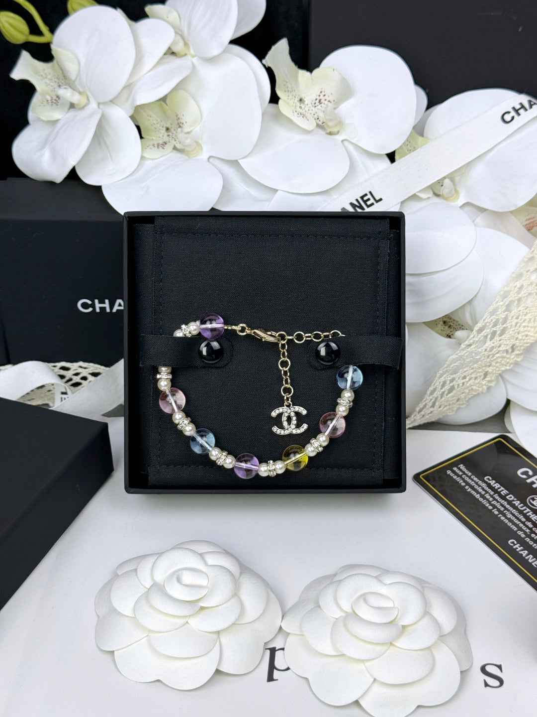[⭐moonlume]Colorful Transparent Resin Bracelet