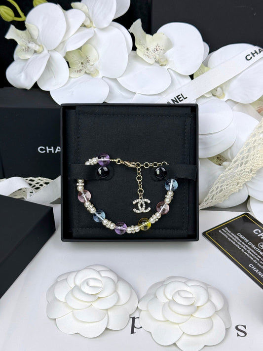 [⭐moonlume]Colorful Transparent Resin Bracelet