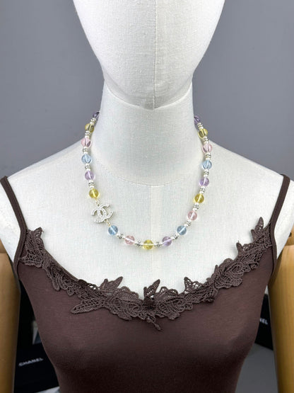 [⭐moonlume]26C New Spring Collection Colorful Transparent Resin Necklace