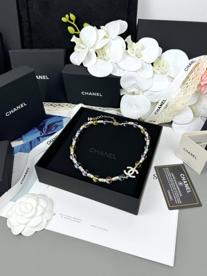 [⭐moonlume]26C New Spring Collection Colorful Transparent Resin Necklace