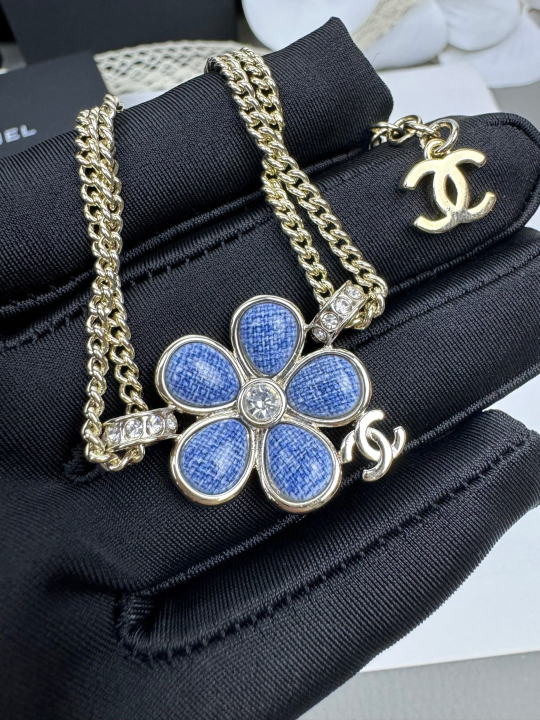 [⭐moonlume]VOLTE New Blue Floral Double-Layer Bracelet