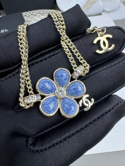 [⭐moonlume]VOLTE New Blue Floral Double-Layer Bracelet