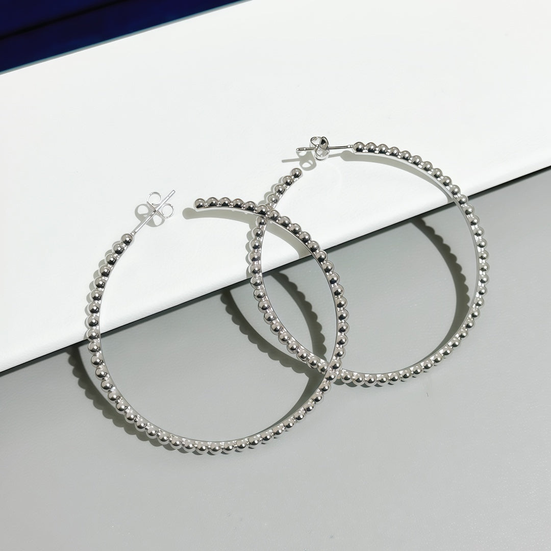 [⭐moonlume]SMOOTH BEAD STUD EARRINGS