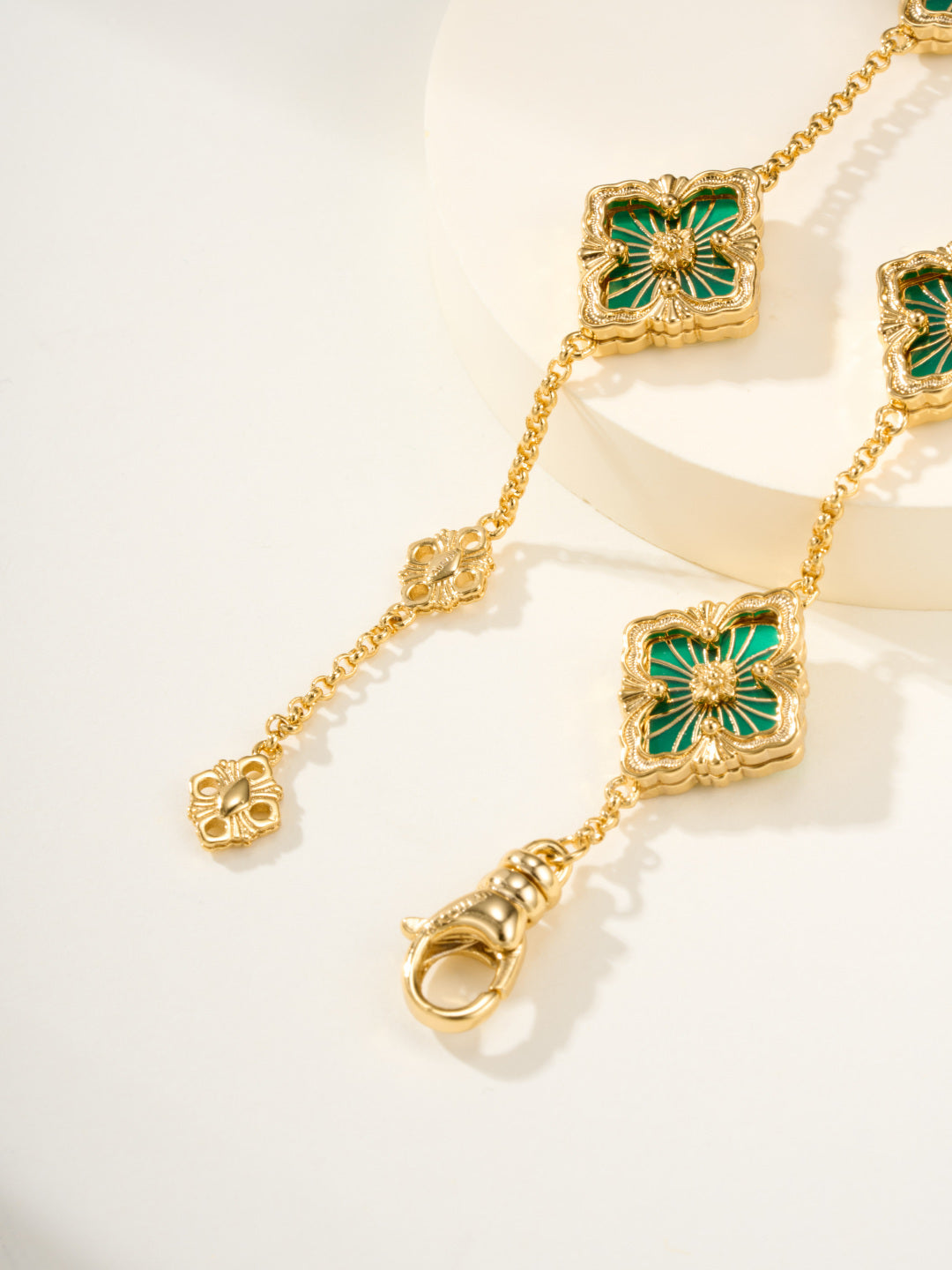 [⭐moonlume]B.C.L ENAMELED Five-Flower Bracelet（Various Colors)