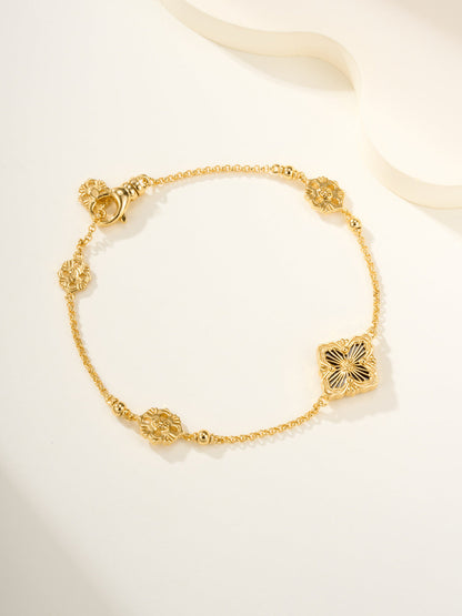 [⭐moonlume]B.C.L ENAMELED One-Flower Bracelet（Various Colors)