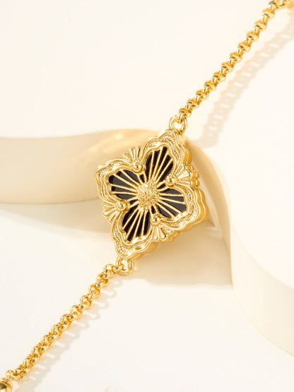 [⭐moonlume]B.C.L ENAMELED One-Flower Bracelet（Various Colors)