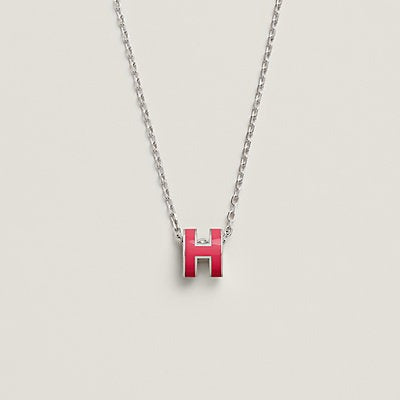 [⭐moonlume]H NECKLACE PINK