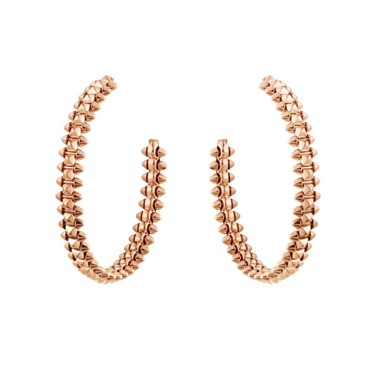 [⭐moonlume]CLASH LARGE HOOP EARRINGS