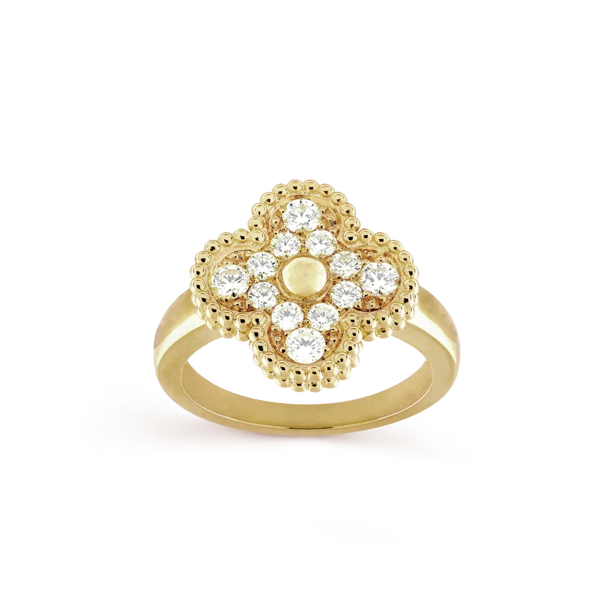 [⭐moonlume]CLOVER DIAMOND RING