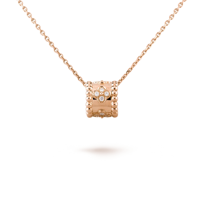 [⭐moonlume]PERLEE PEDANT NECKLACE GOLD / ROSE GOLD