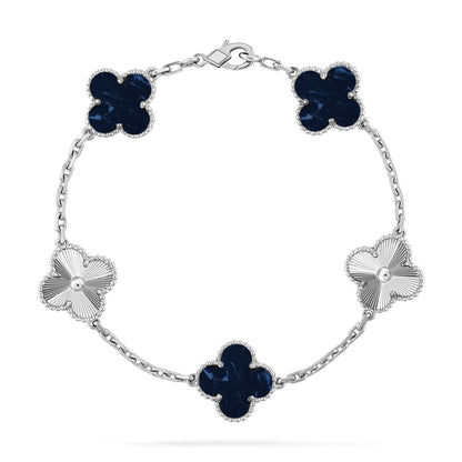 [⭐moonlume]CLOVER 5 MOTIF PIETERSITE BRACELET COLLECTION