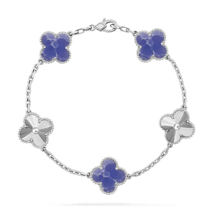 [⭐moonlume]CLOVER 5 MOTIF BLUE VEINS BRACELET COLLECTION