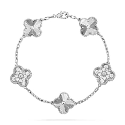 [⭐moonlume] CLOVER 5 MOTIF LASER BRACELET COLLECTION