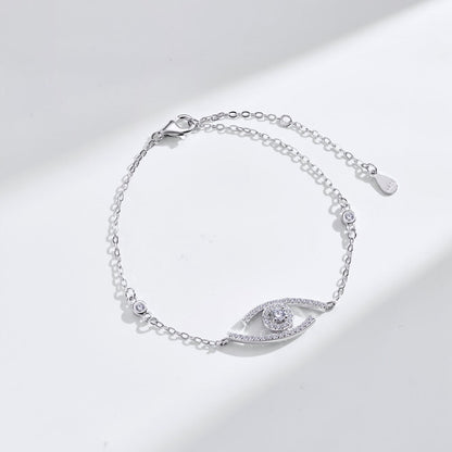 [⭐moonlume]Demo Eye Pave-Set Diamond Bracelet
