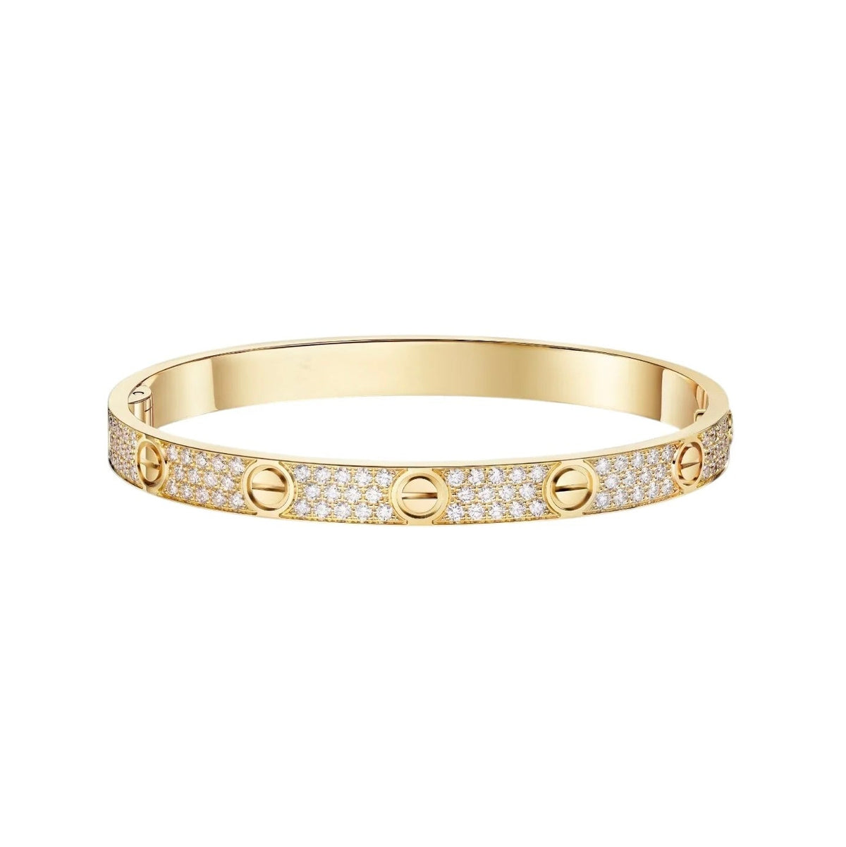 [⭐moonlume]LOVE BRACELET 6.1MM DIAMOND-PAVED