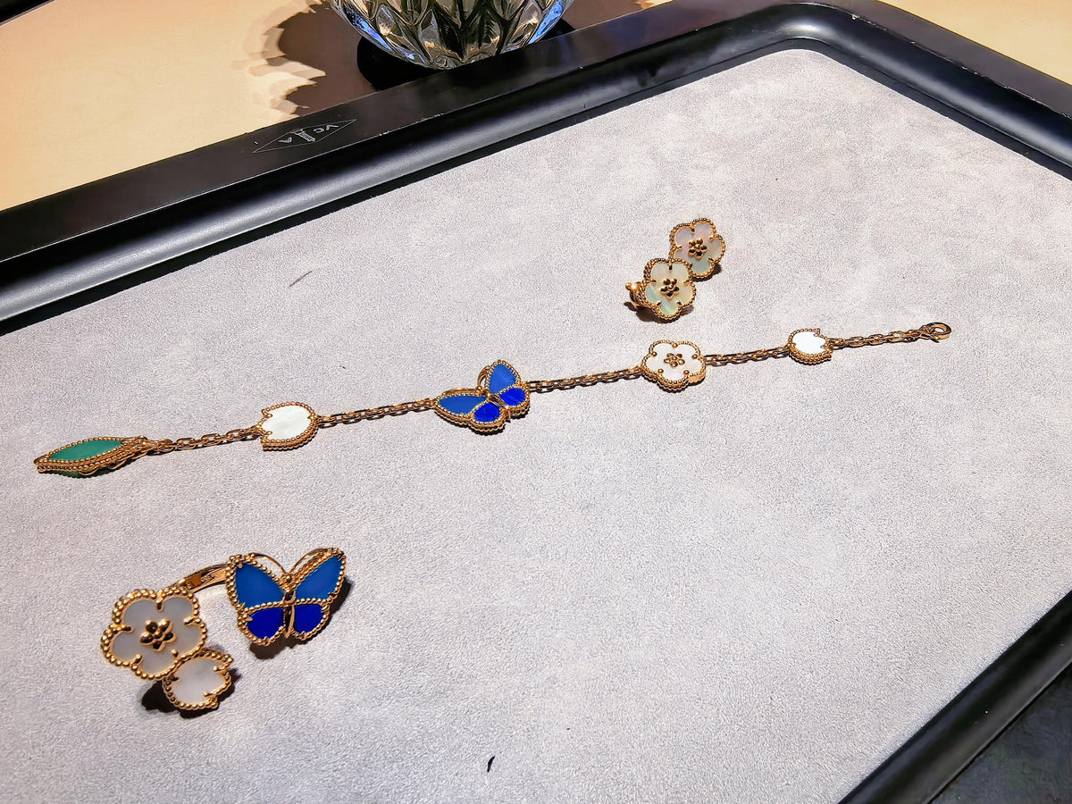 [⭐moonlume]2026 NEW SPRING LUCKY 5 MOTIF BRACELET