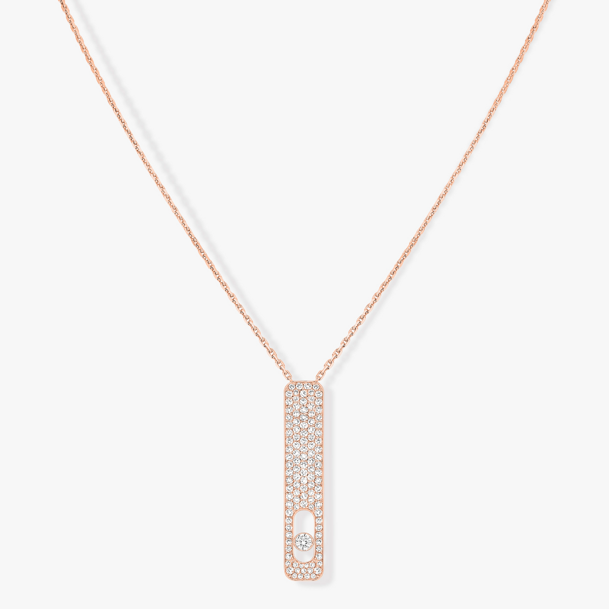 [⭐moonlume]MY FIRST DIAMOND PAVED NECKLACE