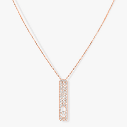 [⭐moonlume]MY FIRST DIAMOND PAVED NECKLACE