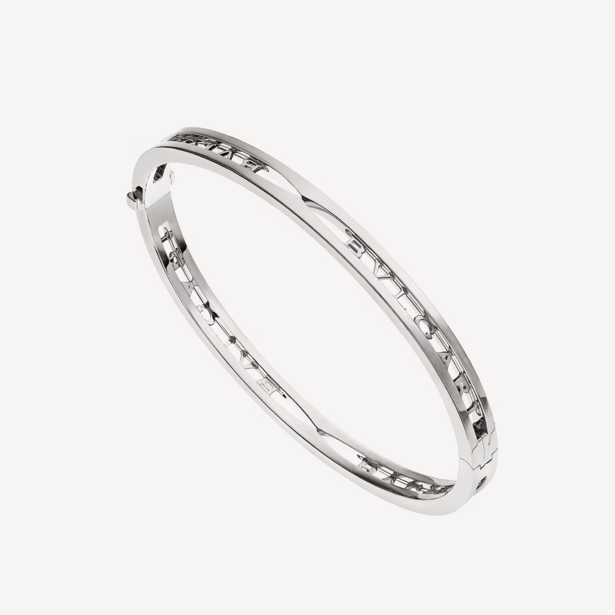 [⭐moonlume]ZERO 1 SPIRAL LOGO SILVER BRACELET