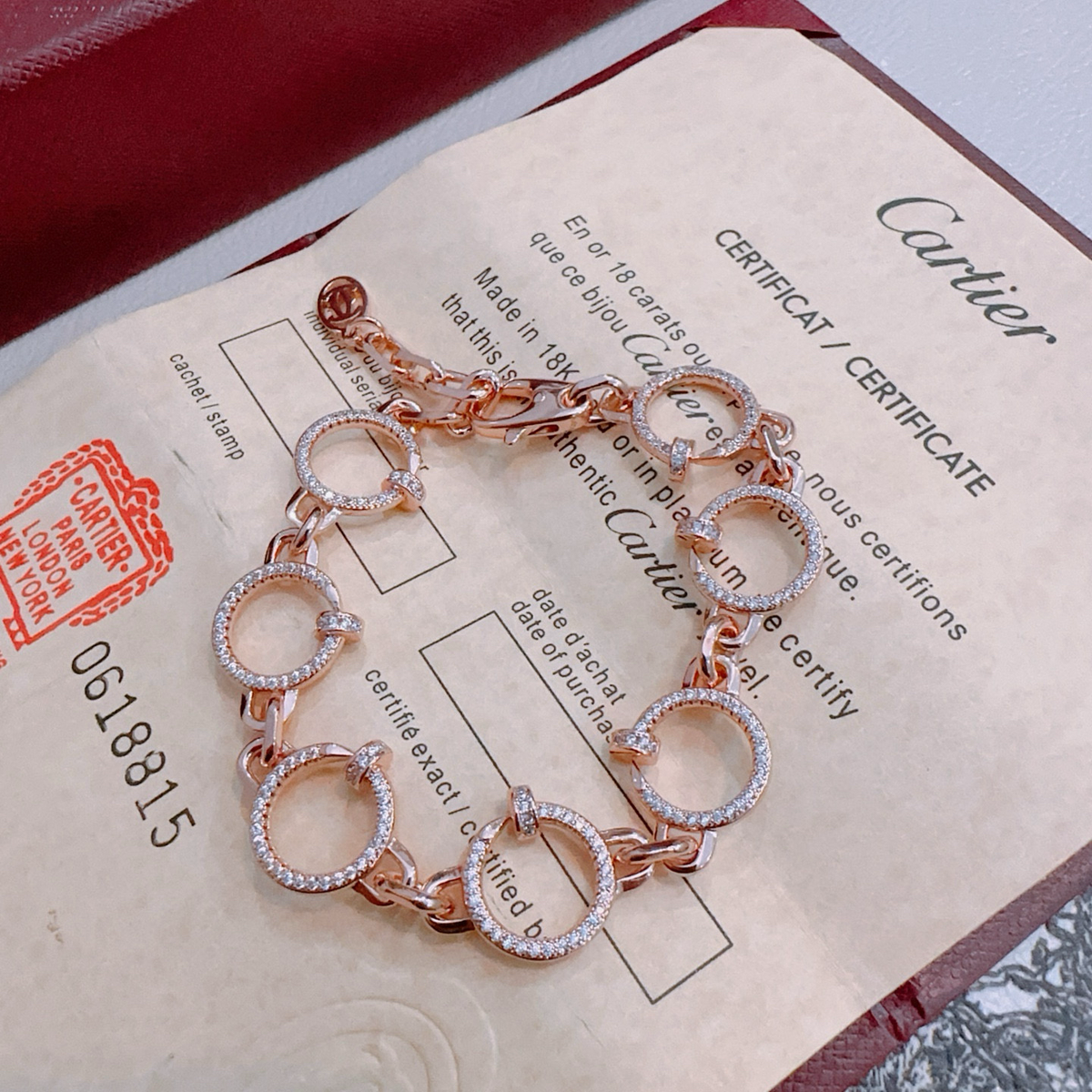 [⭐moonlume Jewelry] LOVE&JUSTE BRACELET DIAMONDS
