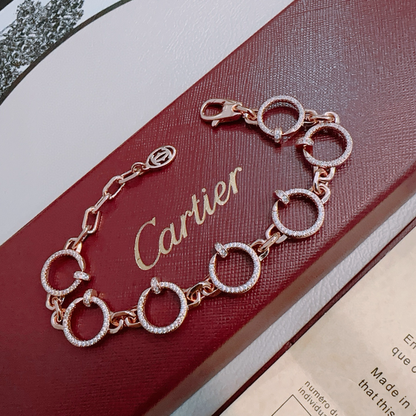 [⭐moonlume Jewelry] LOVE&JUSTE BRACELET DIAMONDS