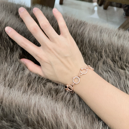 [⭐moonlume Jewelry] LOVE&JUSTE BRACELET DIAMONDS