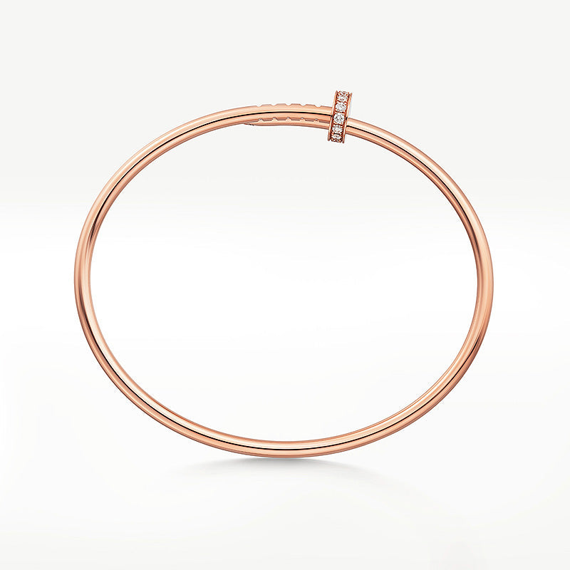 [⭐moonlume]JUSTE BRACELET 2.5MM DIAMONDS