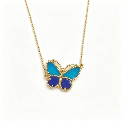 [⭐moonlume]  2026 NEW LUCKY BUTTERFLY 1 MOTIFS NECKLACE
