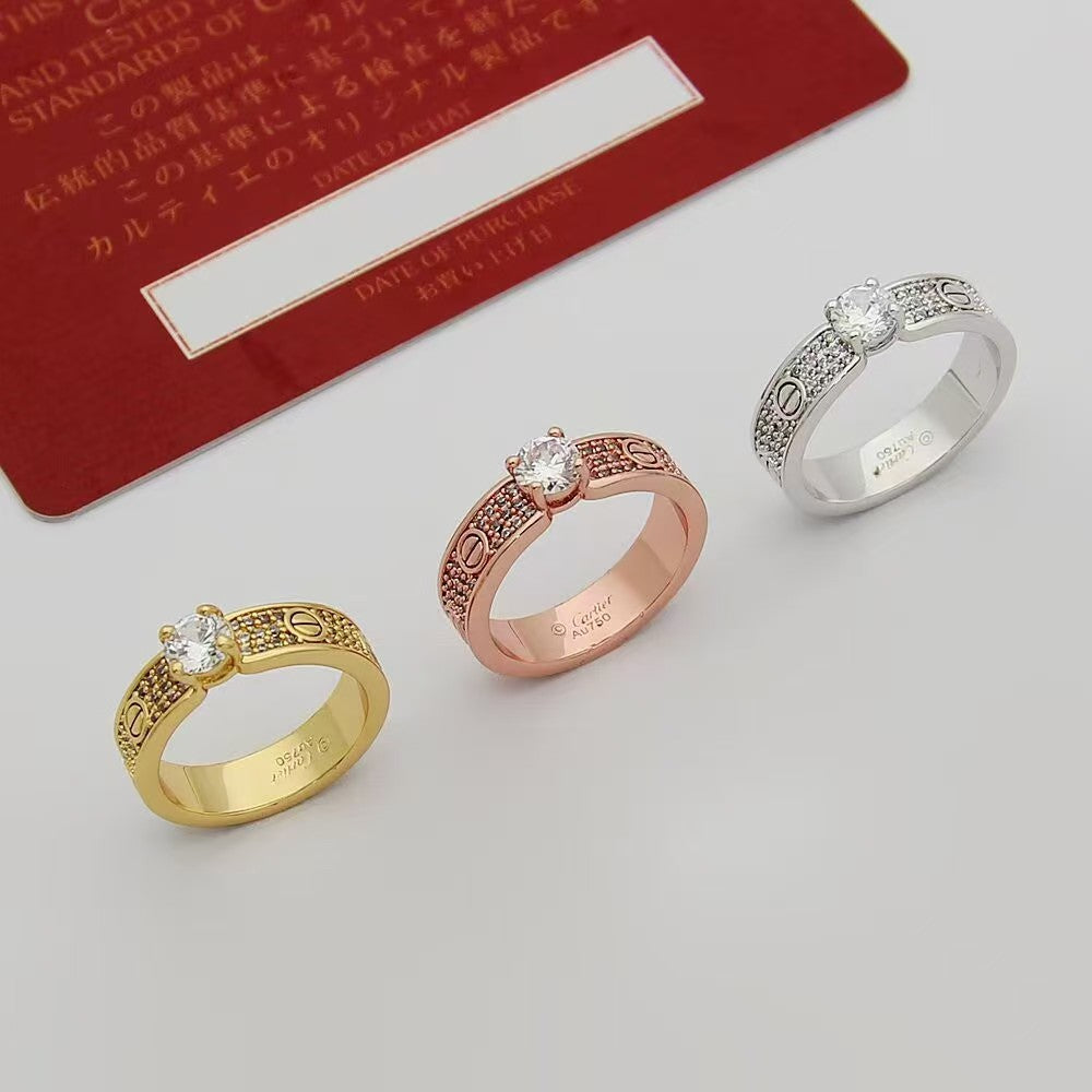 [⭐moonlume]Starry Sky Diamond Ring