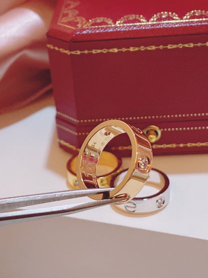 [⭐moonlume]Three-Diamond Ring
