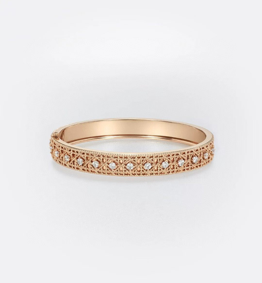 [⭐moonlume]2026 WOVEN-PATTERN BRACELET SET WITH FULL DIAMOND INLAY THREE-COLORS