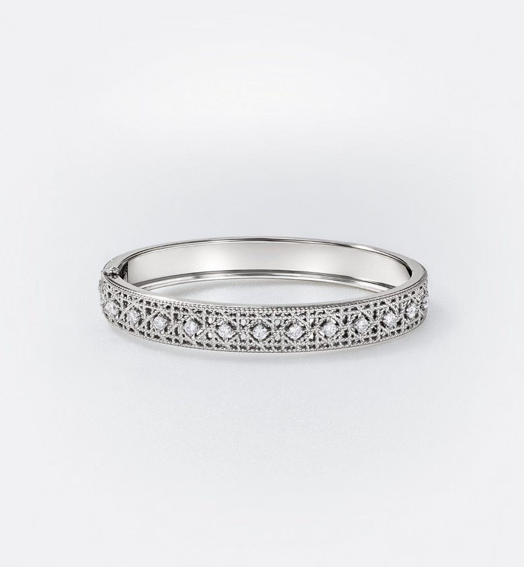 [⭐moonlume]2026 WOVEN-PATTERN BRACELET SET WITH FULL DIAMOND INLAY THREE-COLORS