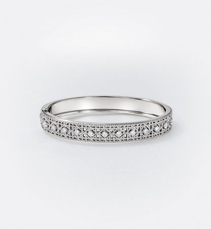 [⭐moonlume]2026 WOVEN-PATTERN BRACELET SET WITH FULL DIAMOND INLAY THREE-COLORS