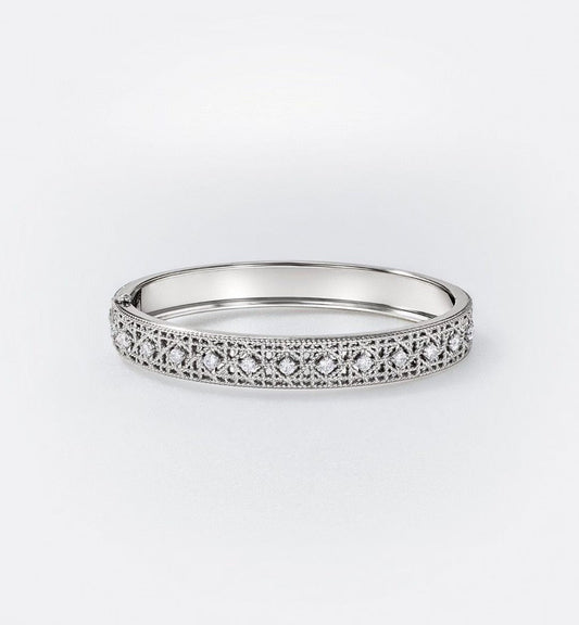 [⭐moonlume]2026 WOVEN-PATTERN BRACELET SET WITH FULL DIAMOND INLAY THREE-COLORS