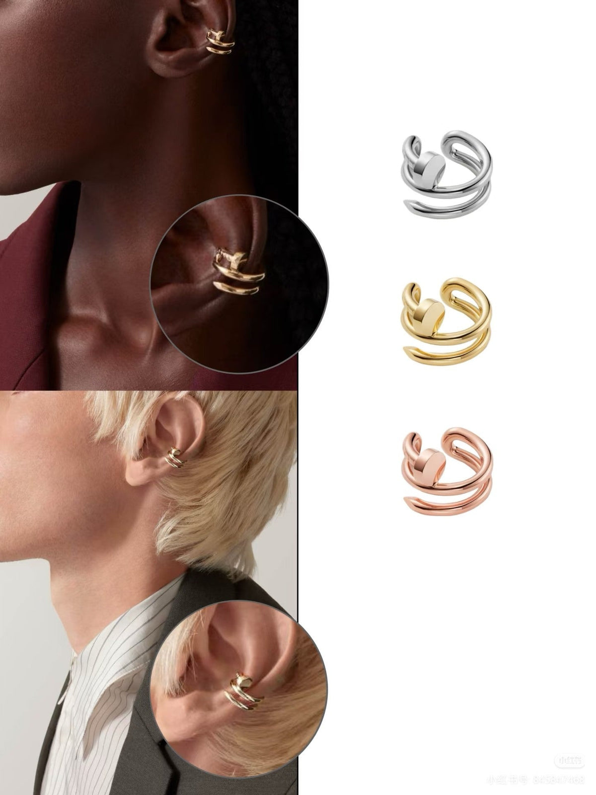 [⭐moonlume]Single-ear clip