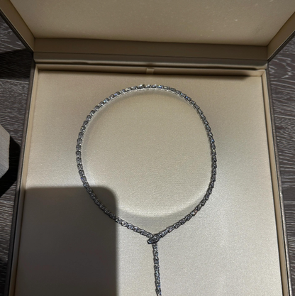 [⭐moonlume]NEW！SERPENT DIAMOND NECKLACE