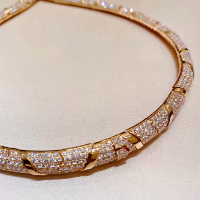 [⭐moonlume]HAUTE COUTURE GOLD SERPENTI NECKLACE