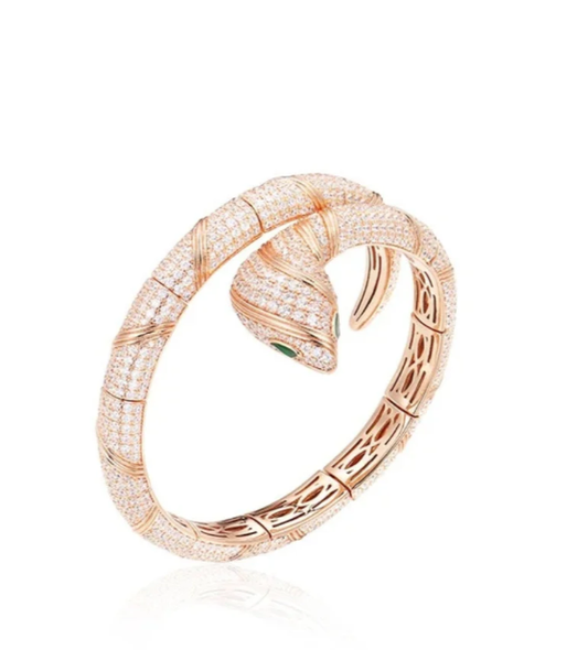 [⭐moonlume]HAUTE COUTURE GOLD SERPENTI BRACELET