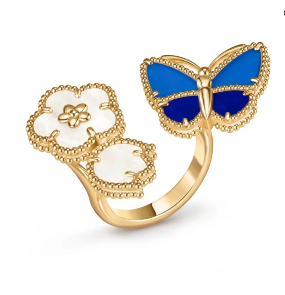 [⭐moonlume]2026 NEW TWIN BUTTERFLY LUCKY RING