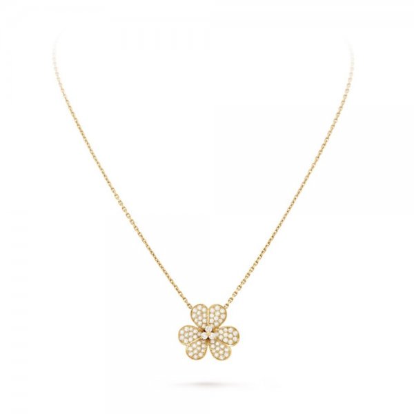 [⭐moonlume]FLOWER DIAMOND NECKLACE