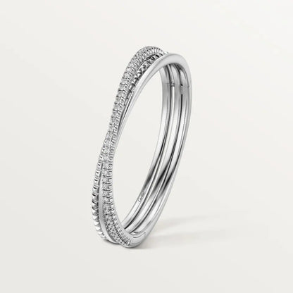 [⭐moonlume]ETINCELLE HALF-PAVED DIAMOND BRACELET