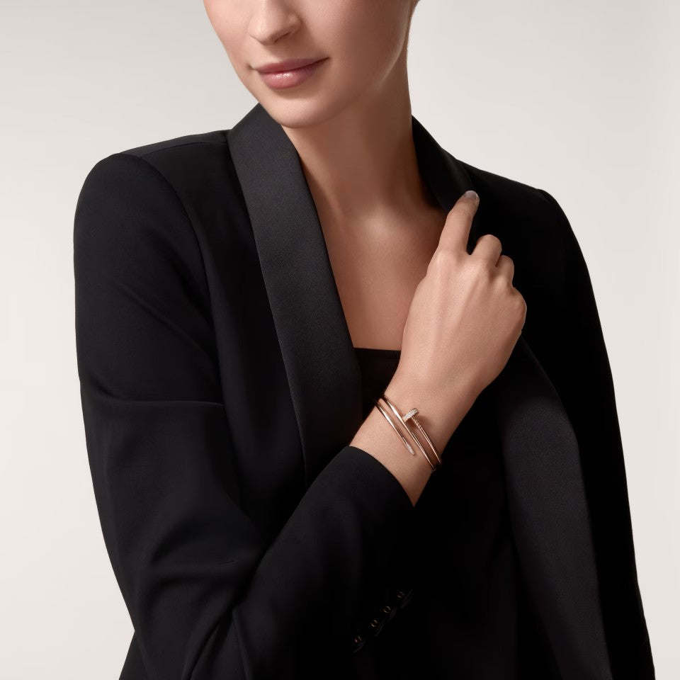 [⭐moonlume]JUSTE BRACELET 3.5MM DOUBLE ROW DIAMOND
