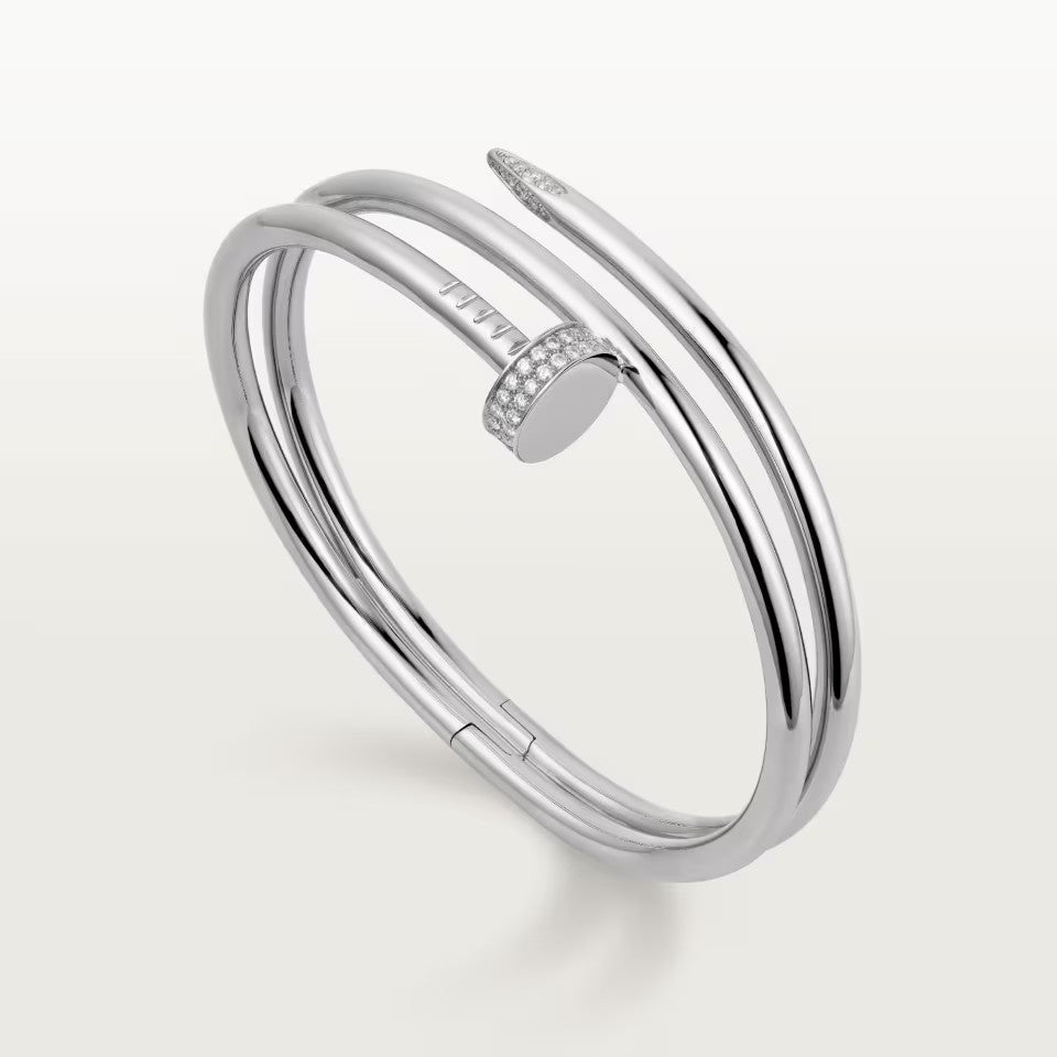 [⭐moonlume]JUSTE BRACELET 3.5MM DOUBLE ROW DIAMOND