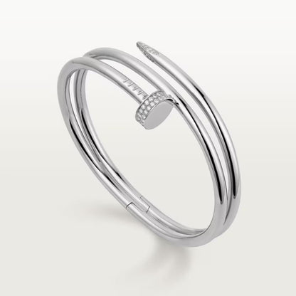 [⭐moonlume]JUSTE BRACELET 3.5MM DOUBLE ROW DIAMOND