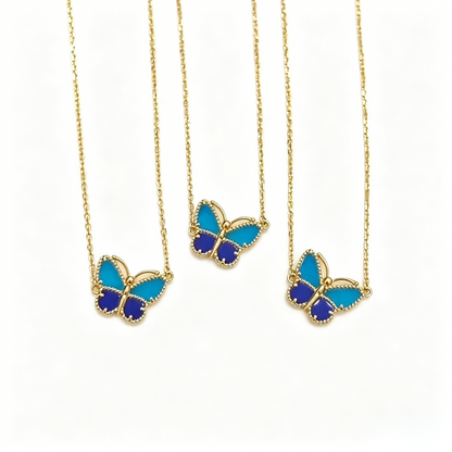 [⭐moonlume]  2026 NEW LUCKY BUTTERFLY 1 MOTIFS NECKLACE