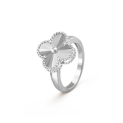 [⭐moonlume]CLOVER SILVER RING