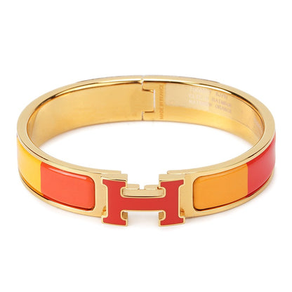 [⭐moonlume]H BRACELET ORANGE RAINBOW CERAMIC