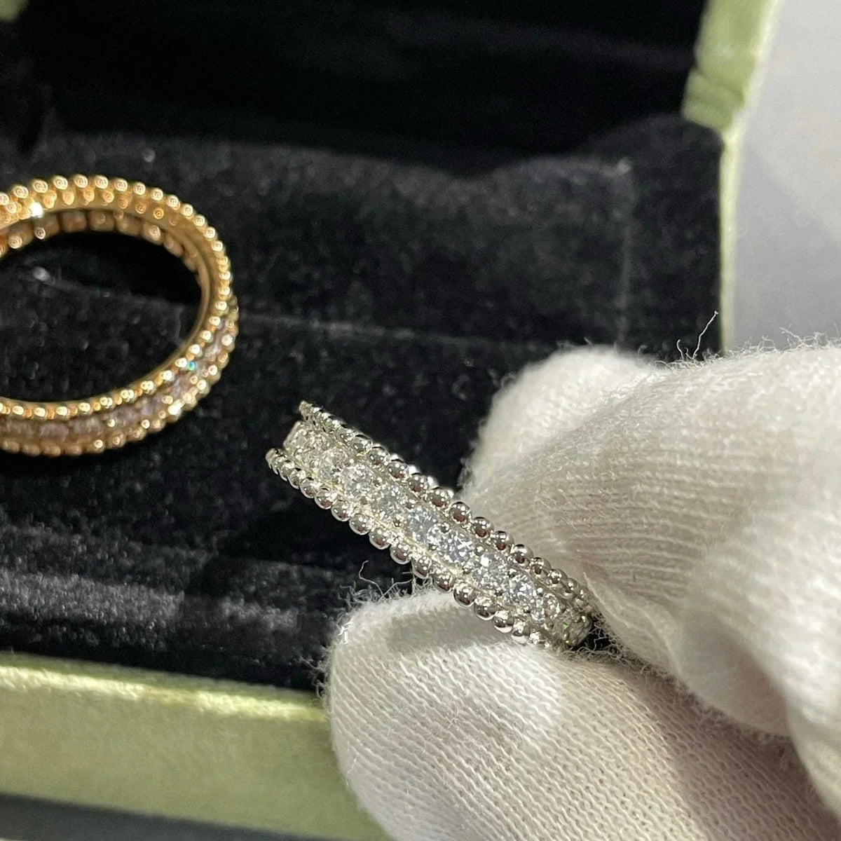 [⭐moonlume]PERLEE DIAMOND SILVER RING
